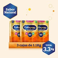 Enfagrow ® Premium - Pack de 3 cajas de 1.1 KG c/u- Sabor natural